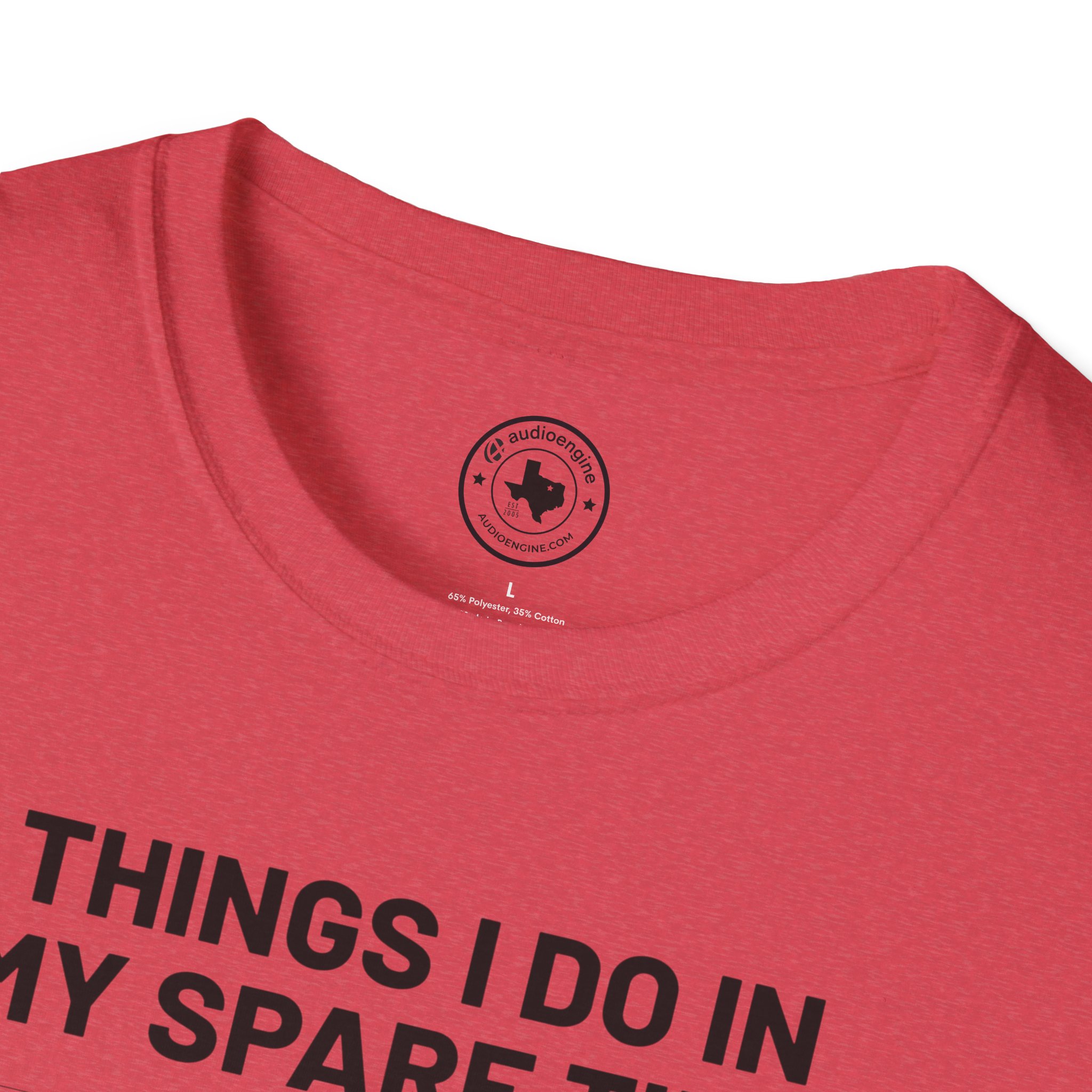 Things I Do In My Spare Time T-Shirt — Funny Hobbies Graphic Tee - Image 113
