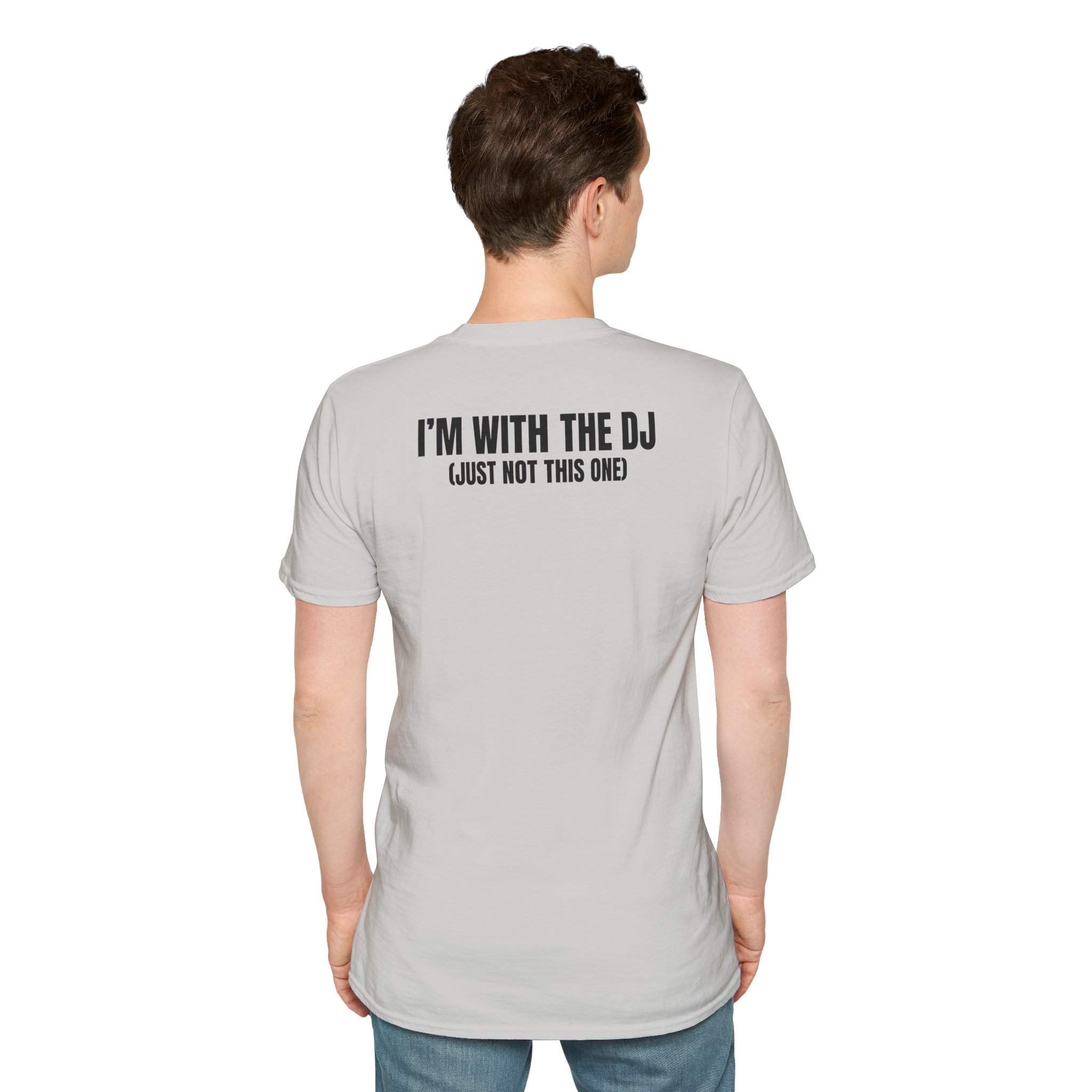 DJ Humor Unisex Softstyle T-Shirt - Perfect for Music Lovers - Image 36