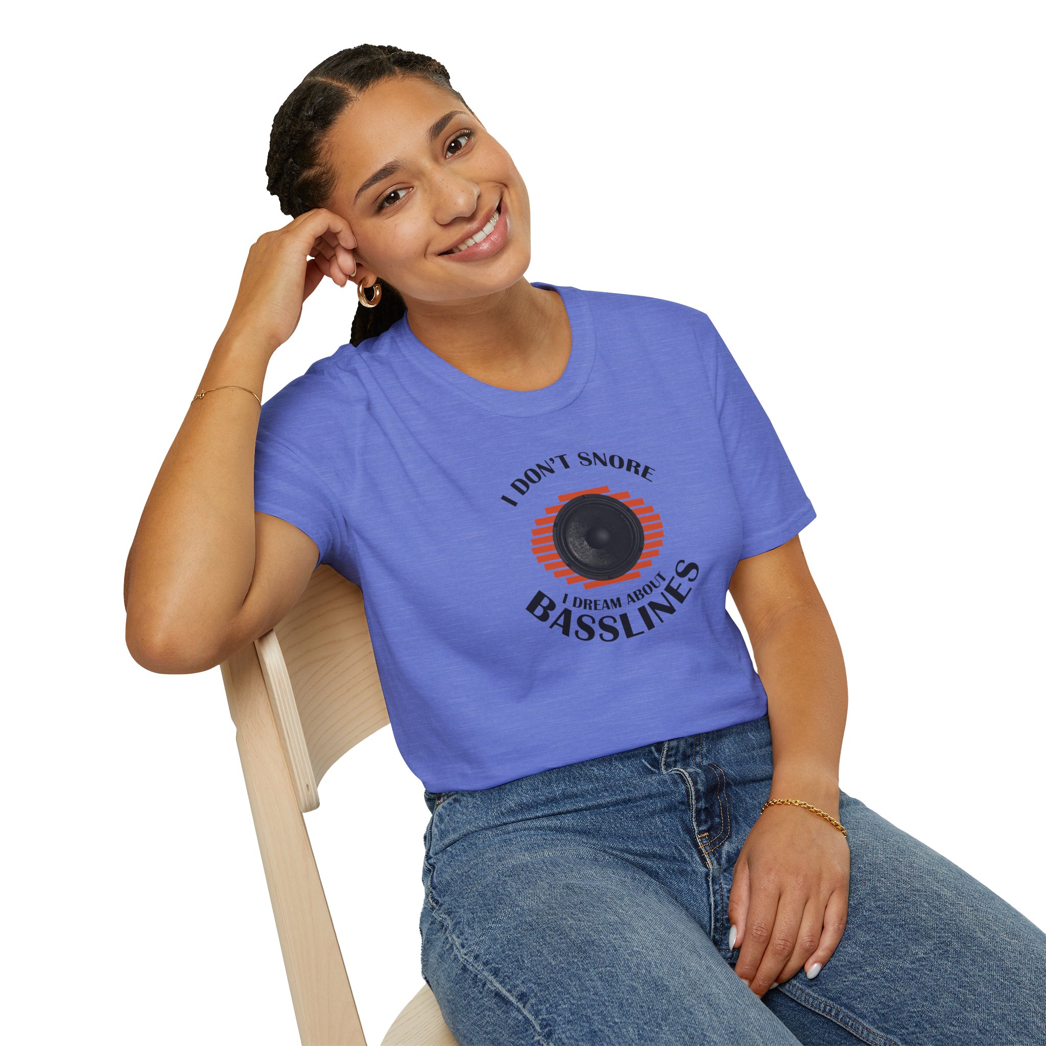 Basslines T-Shirt — “I Don't Snore, I Dream About Basslines” Music Lover Tee - Image 108
