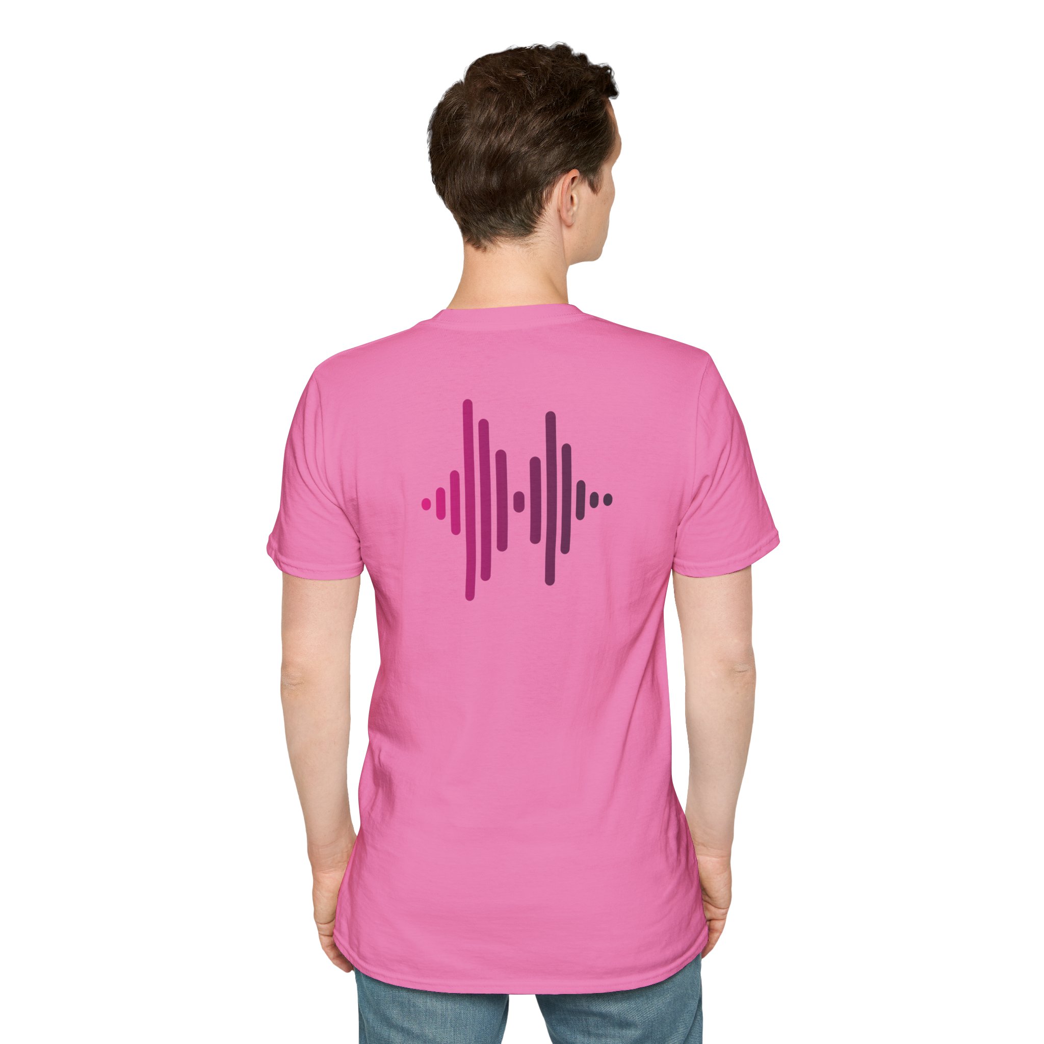 Soundwave Graphic T-Shirt — Modern Audio Waveback Tee - Image 90