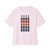 Copy of Retro Vibes Unisex Oversized Boxy Tee, Music Lover Shirt, Festival Attire, Comfortable Casual Tee, Graphic Tee for Every Day - Thumbnail Image 3