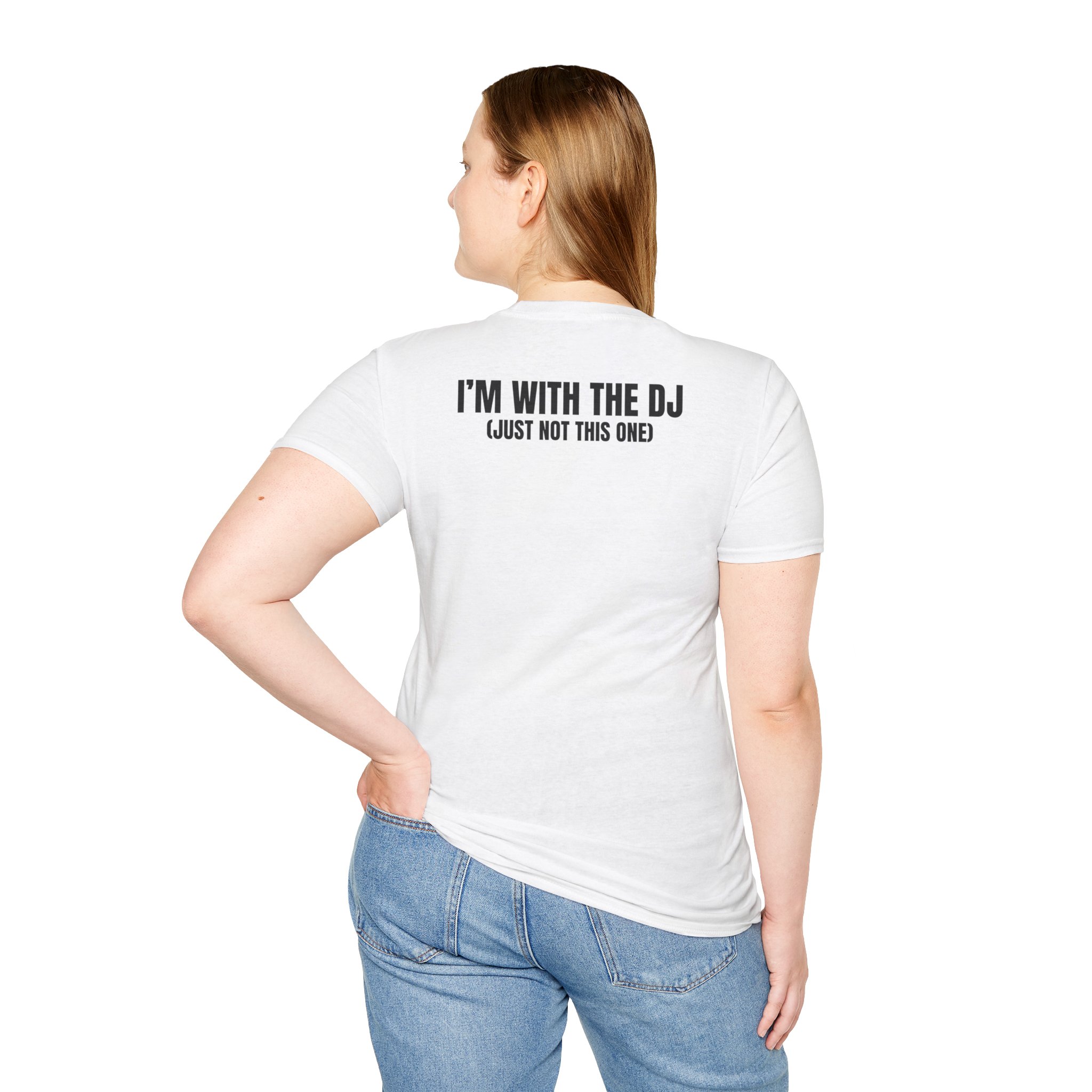 DJ Humor Unisex Softstyle T-Shirt - Perfect for Music Lovers - Image 11