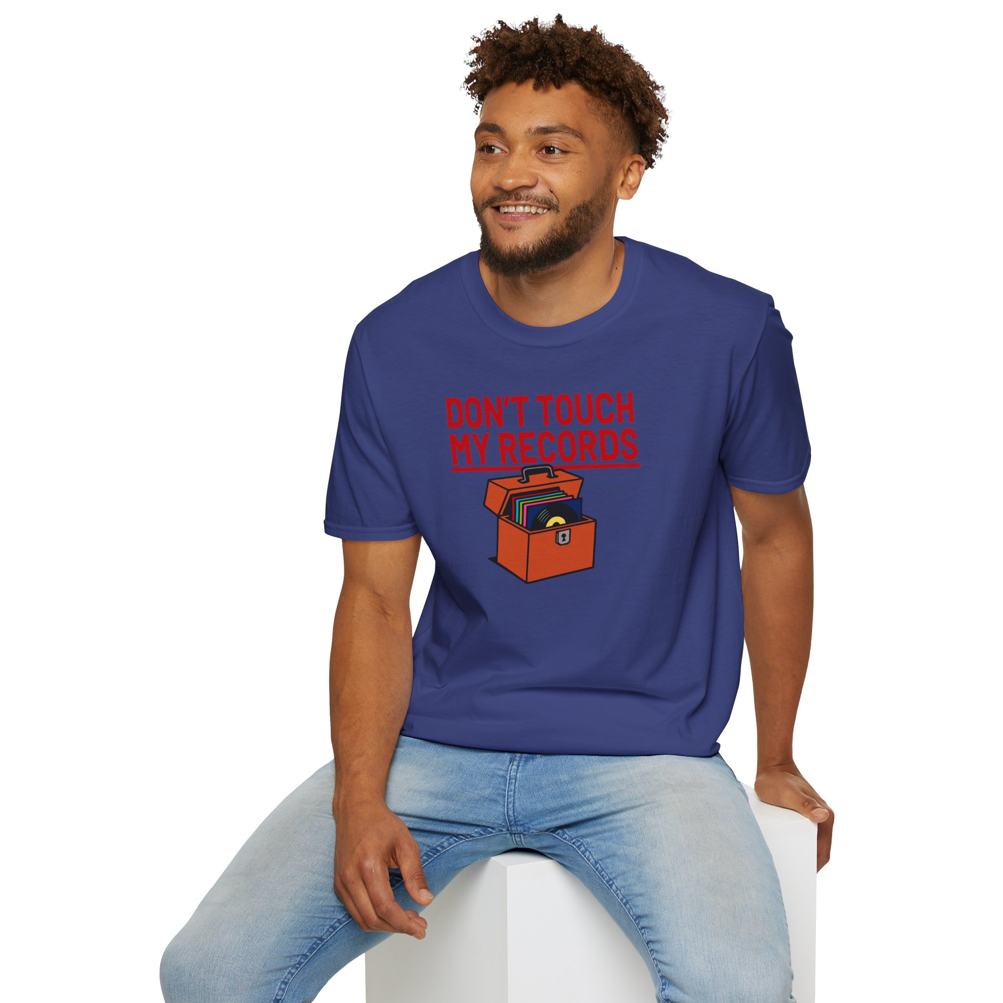 Don't Touch My Records T-Shirt — Retro Vinyl Collector Shirt - Image 89
