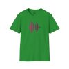 Audio Waveform Graphic Tee — Gradient Soundwave T-Shirt - Thumbnail Image 105
