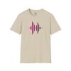 Audio Waveform Graphic Tee — Gradient Soundwave T-Shirt - Thumbnail Image 17