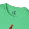 Electric Guitar Graphic T-Shirt — Red Psychedelic Music Tee - Thumbnail Image 75
