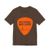 Music Lover's Short Sleeve Tee, "No Music No Life" Shirt, Gift for Musicians, Concert T-Shirt, Casual Music Apparel - Thumbnail Image 15