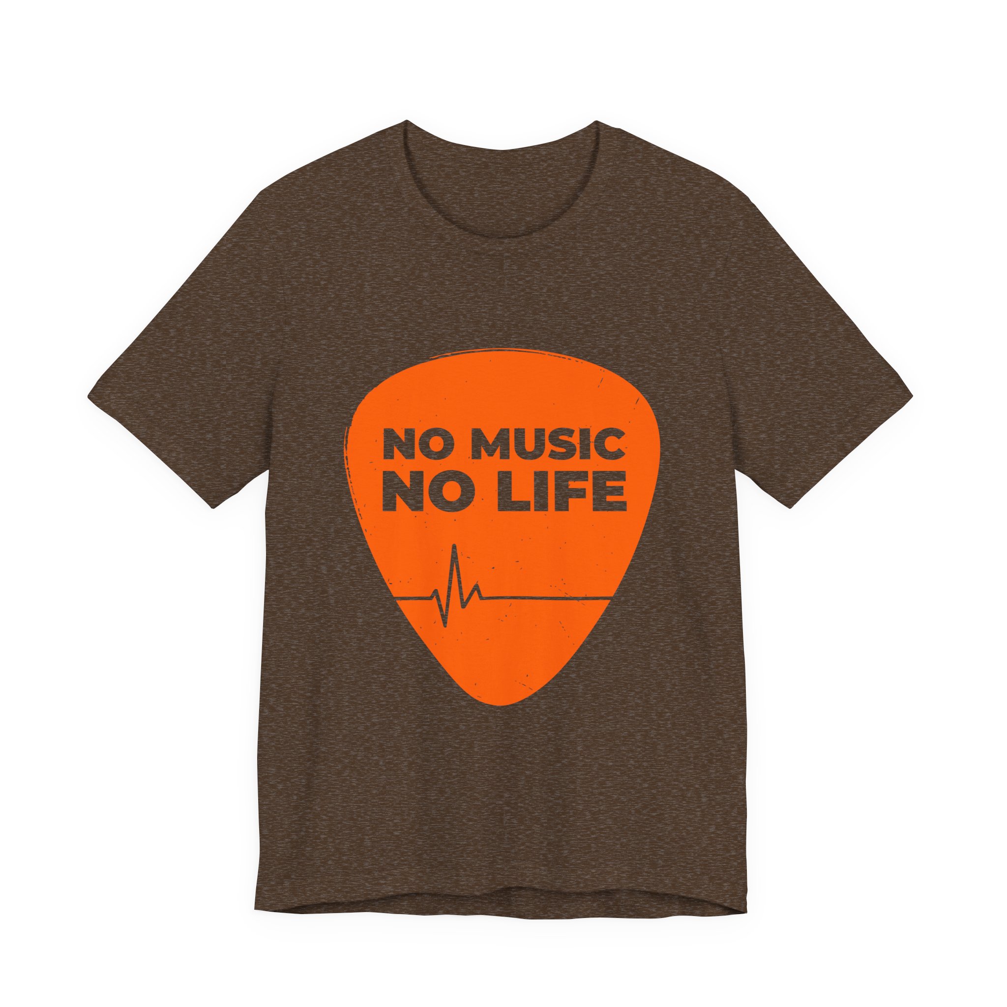Music Lover's Short Sleeve Tee, "No Music No Life" Shirt, Gift for Musicians, Concert T-Shirt, Casual Music Apparel - Image 15
