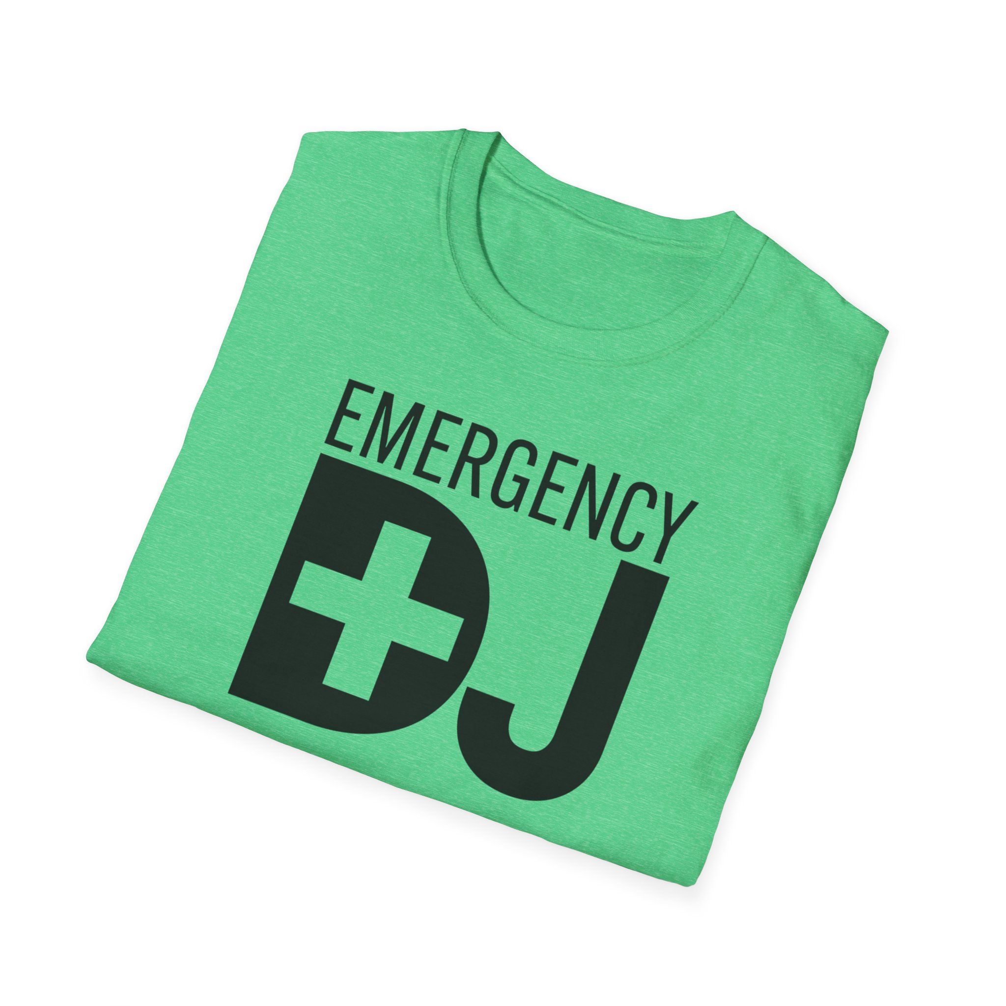 Emergency DJ Unisex Softstyle T-Shirt - Perfect for Music Lovers and Events - Image 40