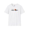 Sunset Soundwave T-Shirt — Minimal Nature Waveform Tee - Thumbnail Image 9