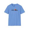 Sunset Soundwave T-Shirt — Minimal Nature Waveform Tee - Thumbnail Image 113