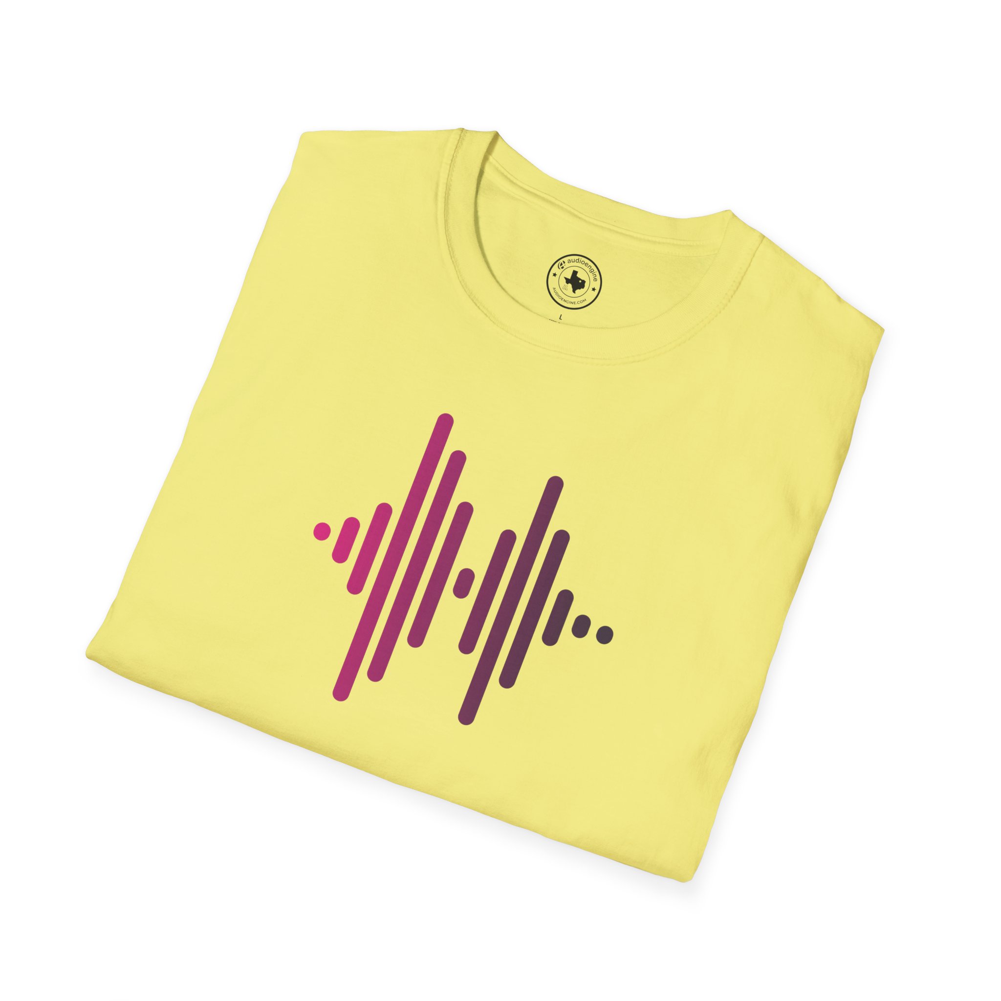 Audio Waveform Graphic Tee — Gradient Soundwave T-Shirt - Image 60