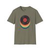 Retro Vinyl Record T-Shirt — Rainbow Stack Turntable Tee - Thumbnail Image 81