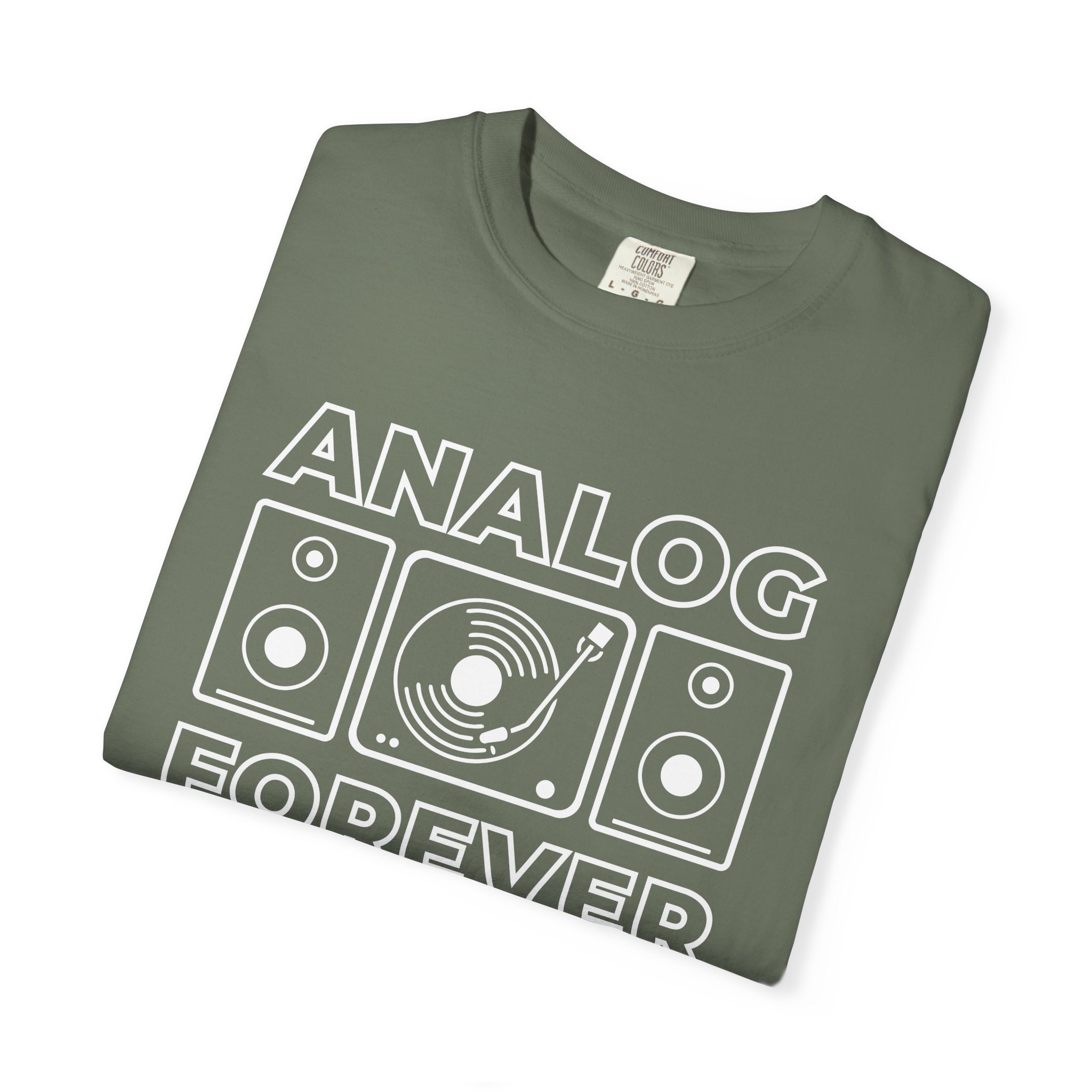 Analog Forever T-Shirt, Unisex Vintage Tee, Music Lover Gift, Retro Style Shirt, Cool DJ Apparel, Casual Streetwear - Image 15