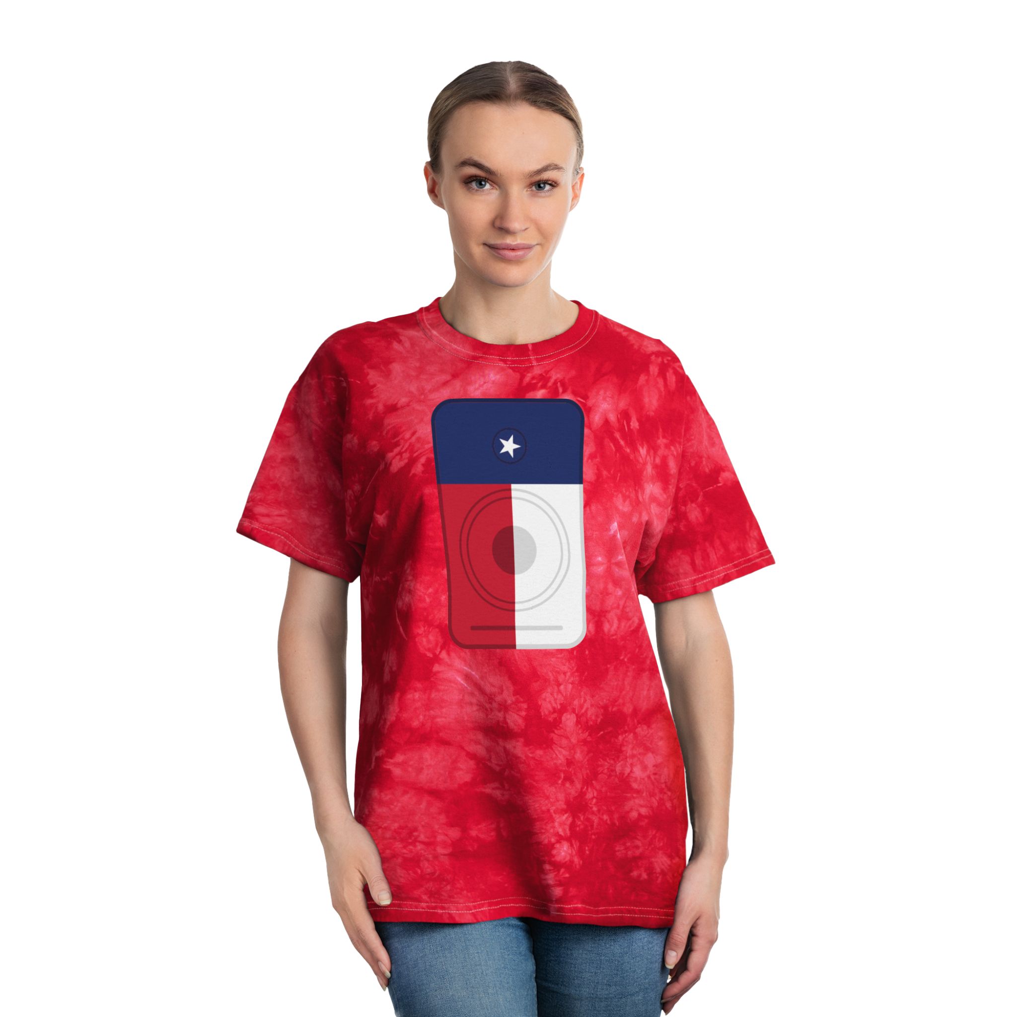 Texas Tie-Dye Tee for Summer Fun - Image 7