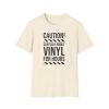 Vinyl Lover T-Shirt — "Caution! Can Talk About Vinyl For Hours" Music Tee - Thumbnail Image 31