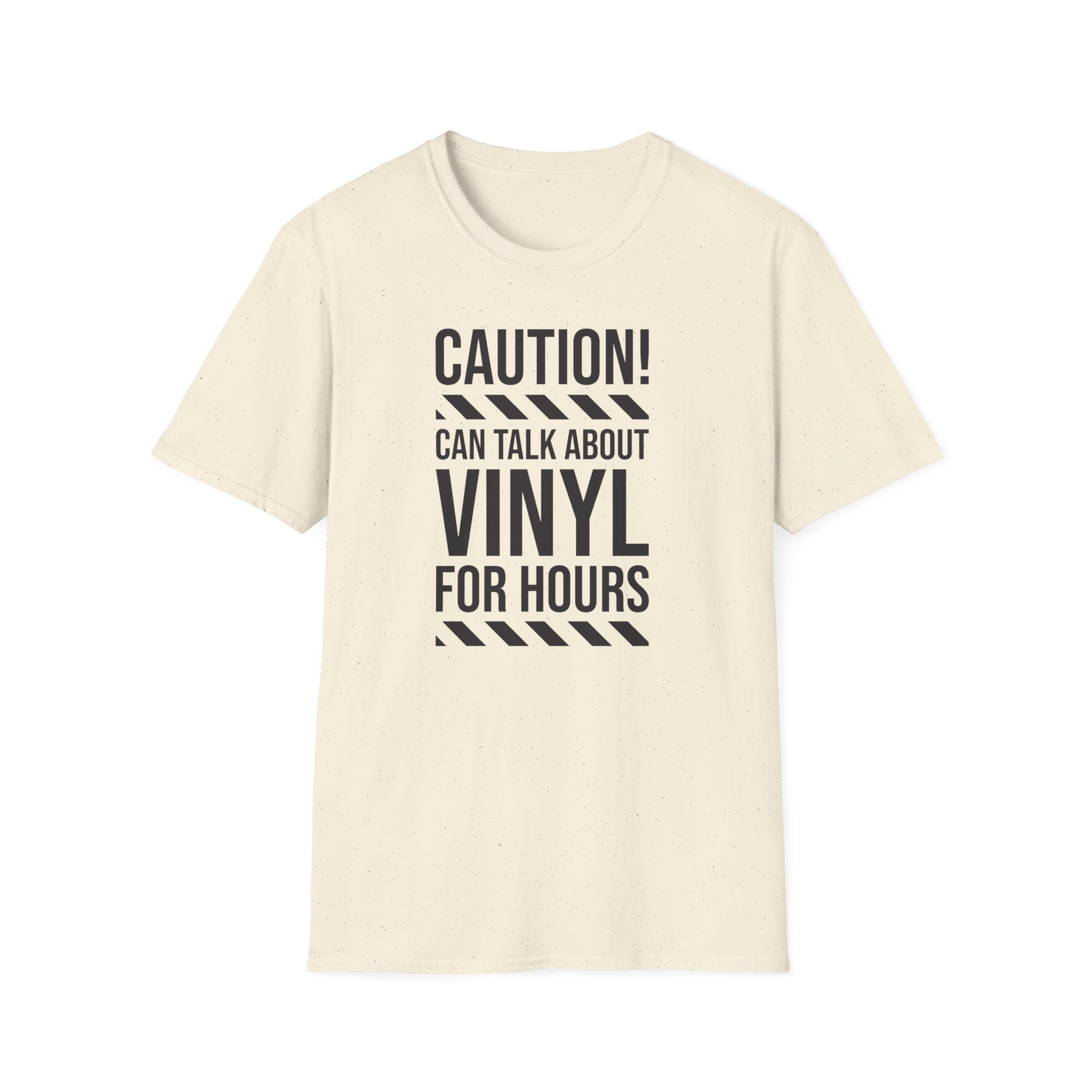 Vinyl Lover T-Shirt — "Caution! Can Talk About Vinyl For Hours" Music Tee - Image 31