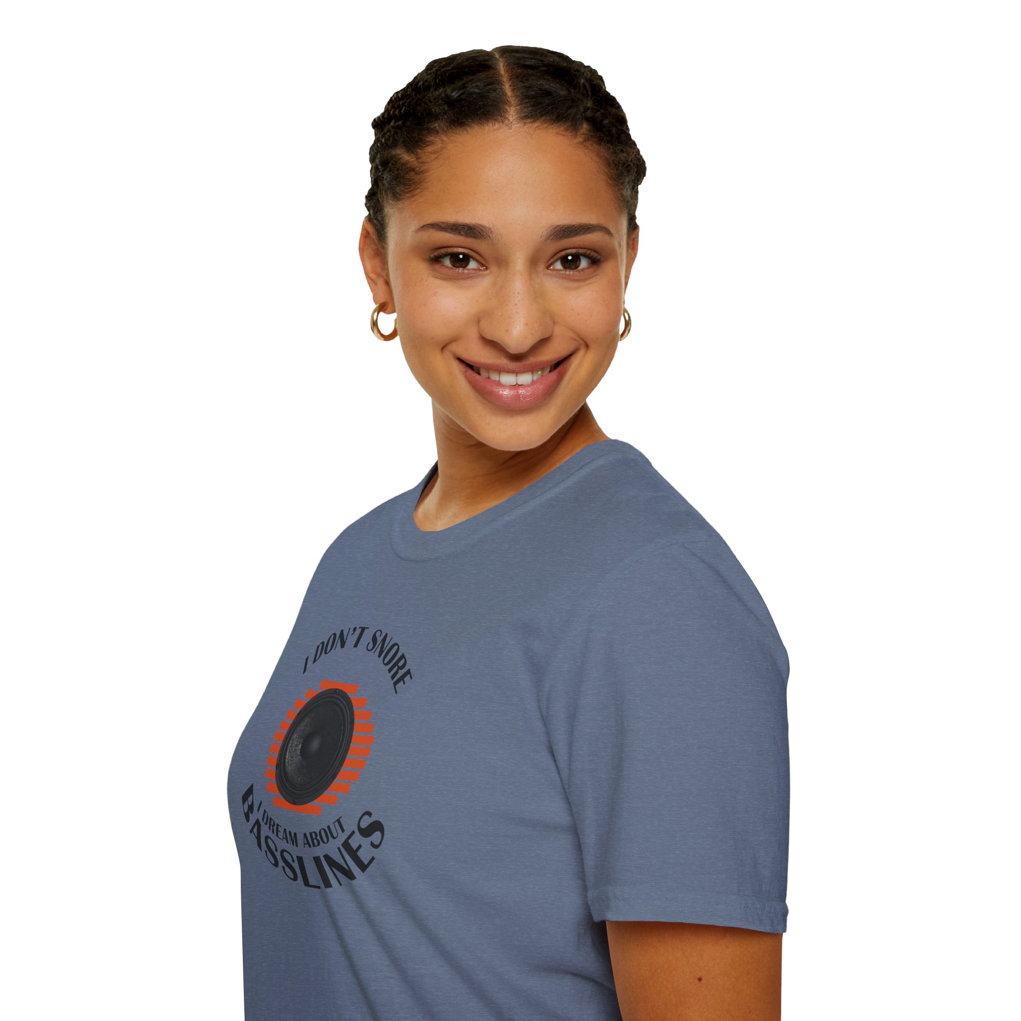 Basslines T-Shirt — “I Don't Snore, I Dream About Basslines” Music Lover Tee - Image 117
