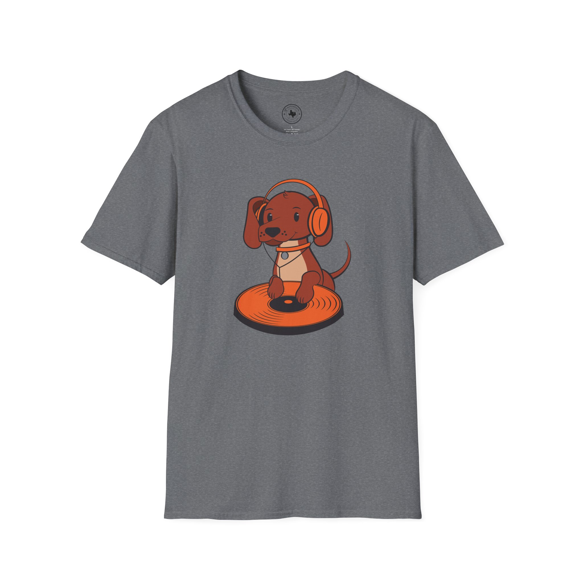 DJ Dachshund Tee — Cute Dog with Headphones Graphic T-Shirt - Image 61