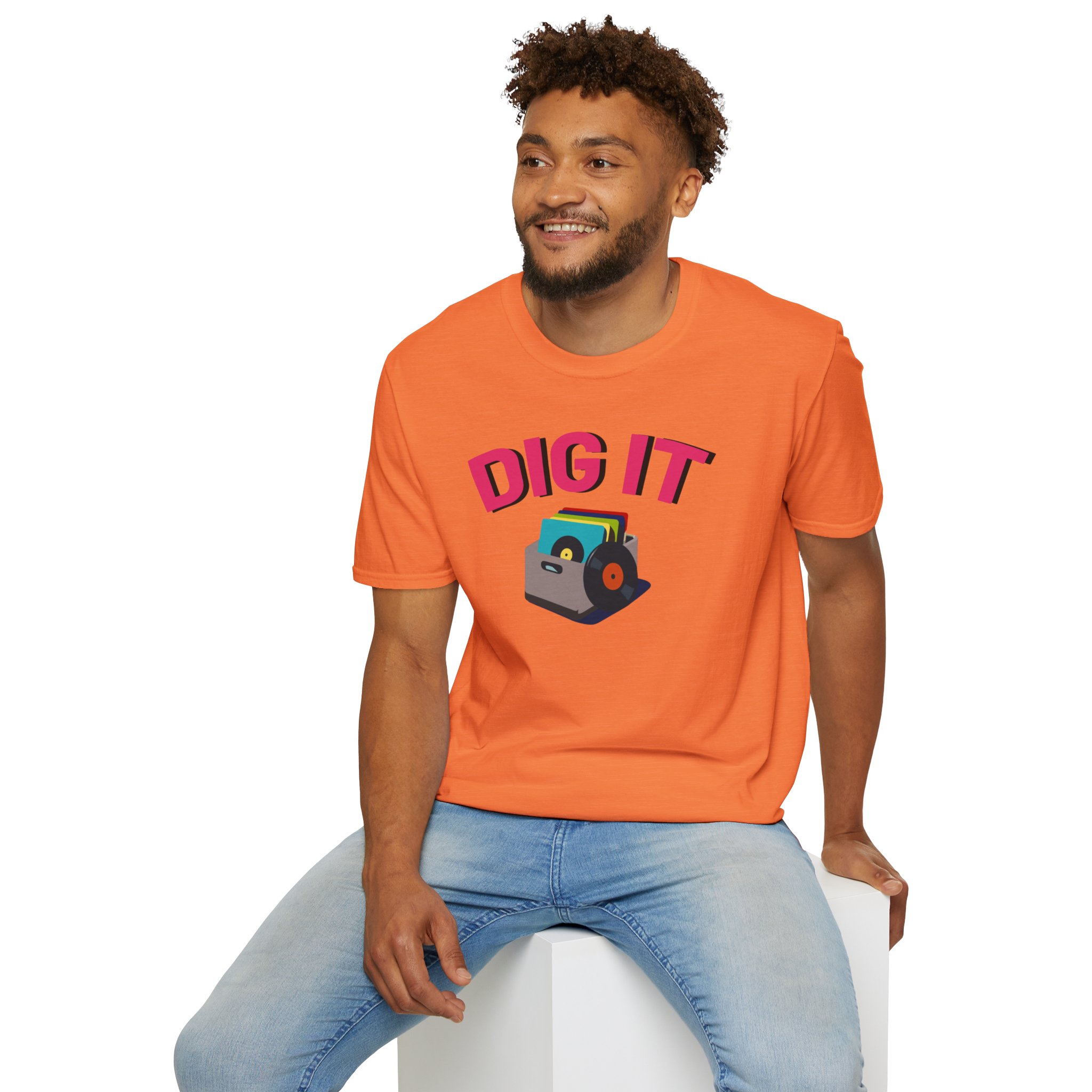 Dig It T-Shirt — Retro Excavator Graphic Tee - Image 26