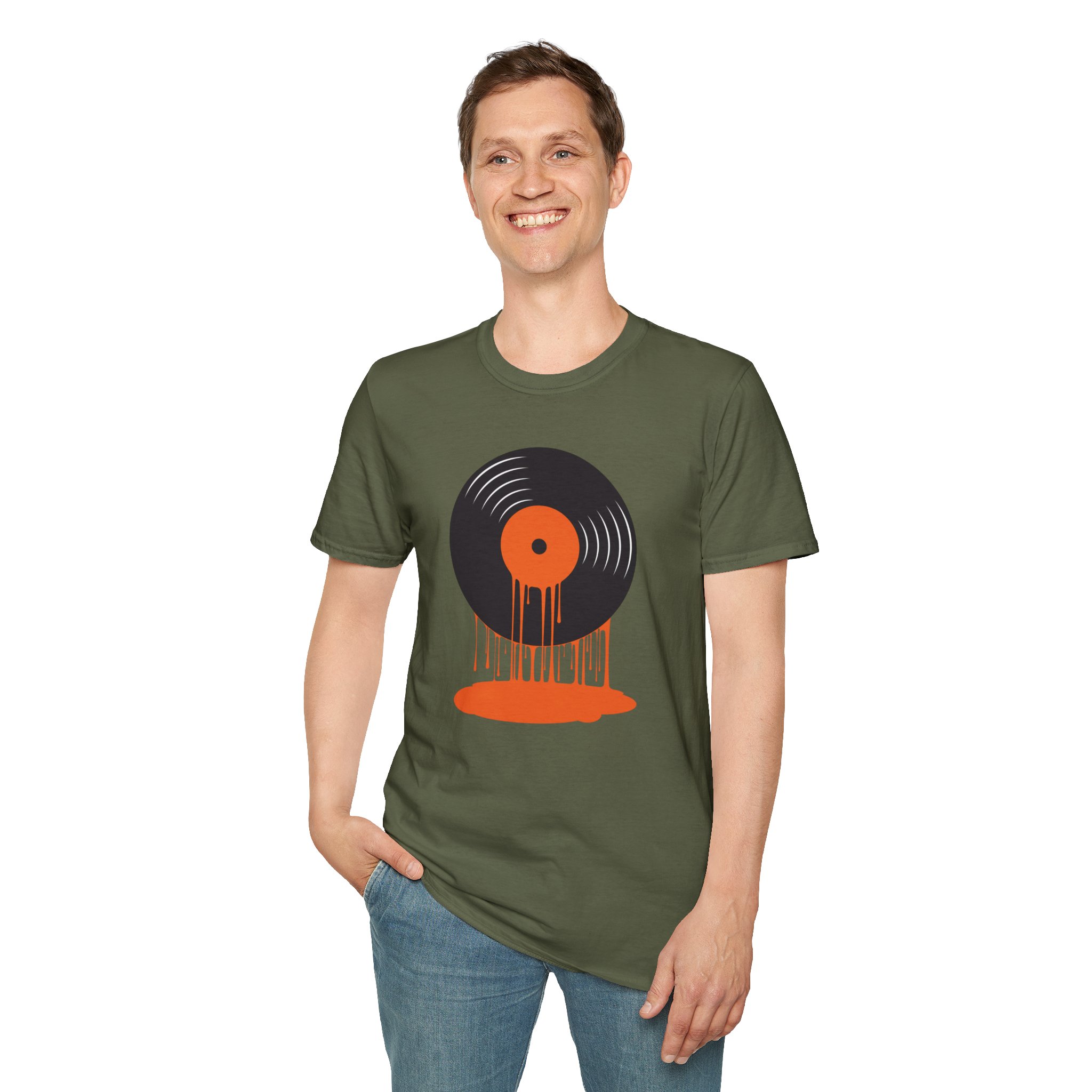 Vinyl Record Drip T-Shirt — Retro Music Tee - Image 56