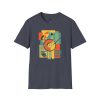 Retro Geometric Vinyl Record T-Shirt - Thumbnail Image 2
