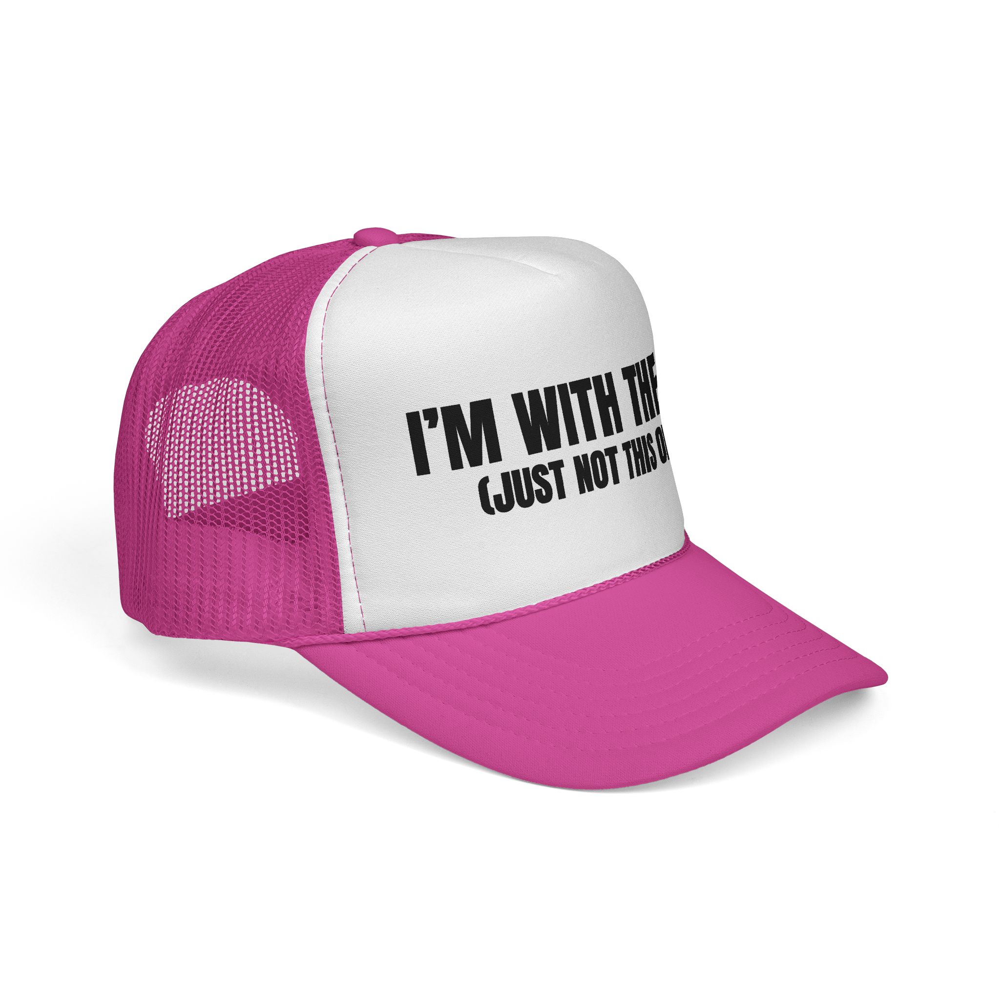 Fun DJ Trucker Cap - I'm with the DJ (Just Not This One) - Image 30