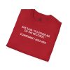 T-Shirt — “She Said ‘It’s Either Me or the Records.’ Sometimes I Miss Her.” Funny Music Lover Tee - Thumbnail Image 76