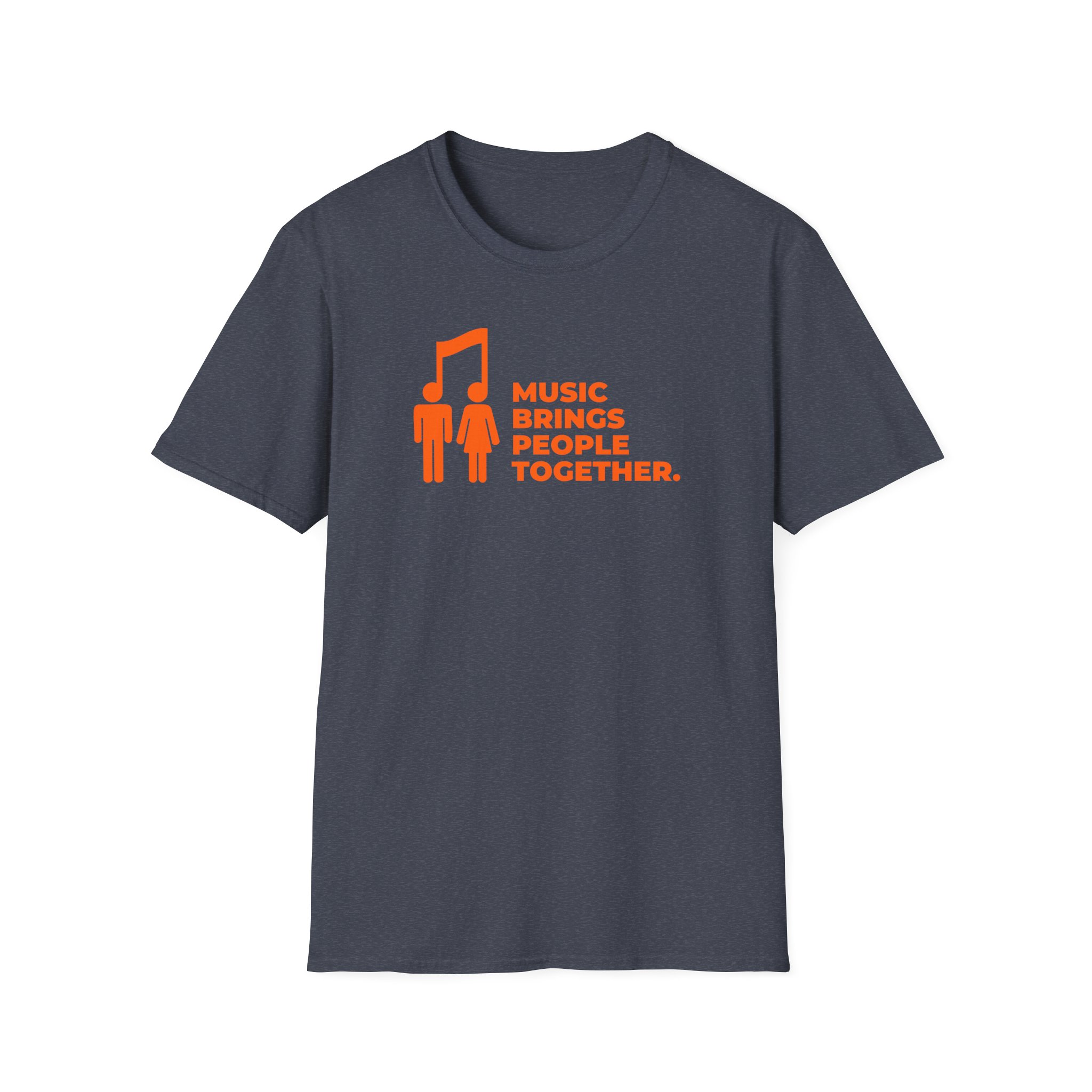 Music Brings People Together Unisex T-Shirt - Image 1