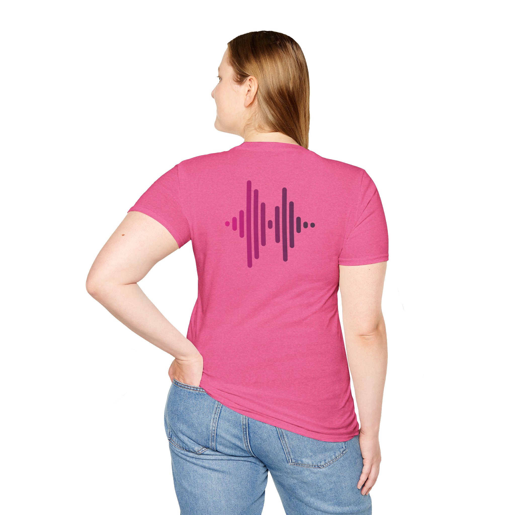 Soundwave Graphic T-Shirt — Modern Audio Waveback Tee - Image 83
