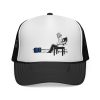 Gym Lover Trucker Cap with Workout Design - Thumbnail Image 1