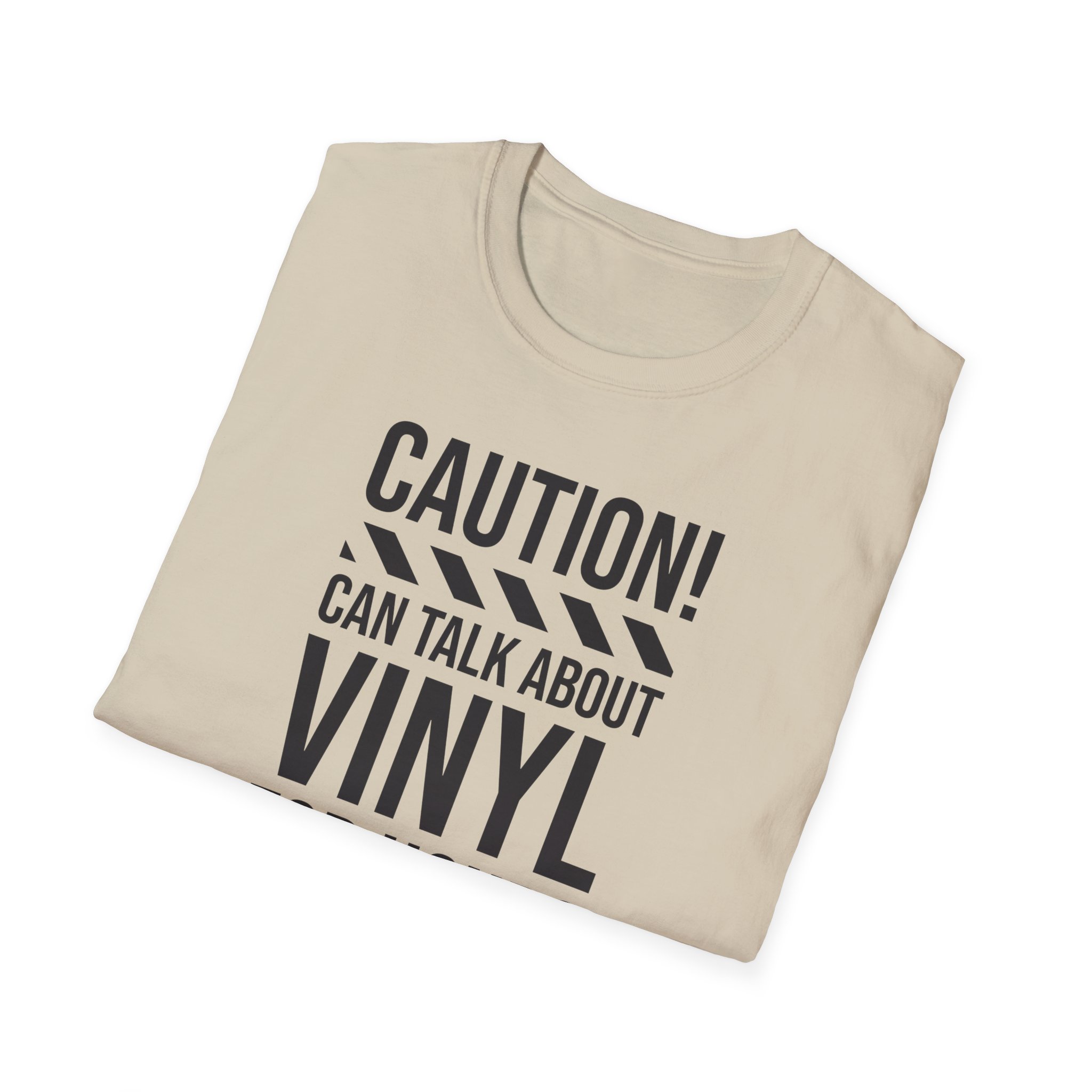 Vinyl Lover T-Shirt — "Caution! Can Talk About Vinyl For Hours" Music Tee - Image 16