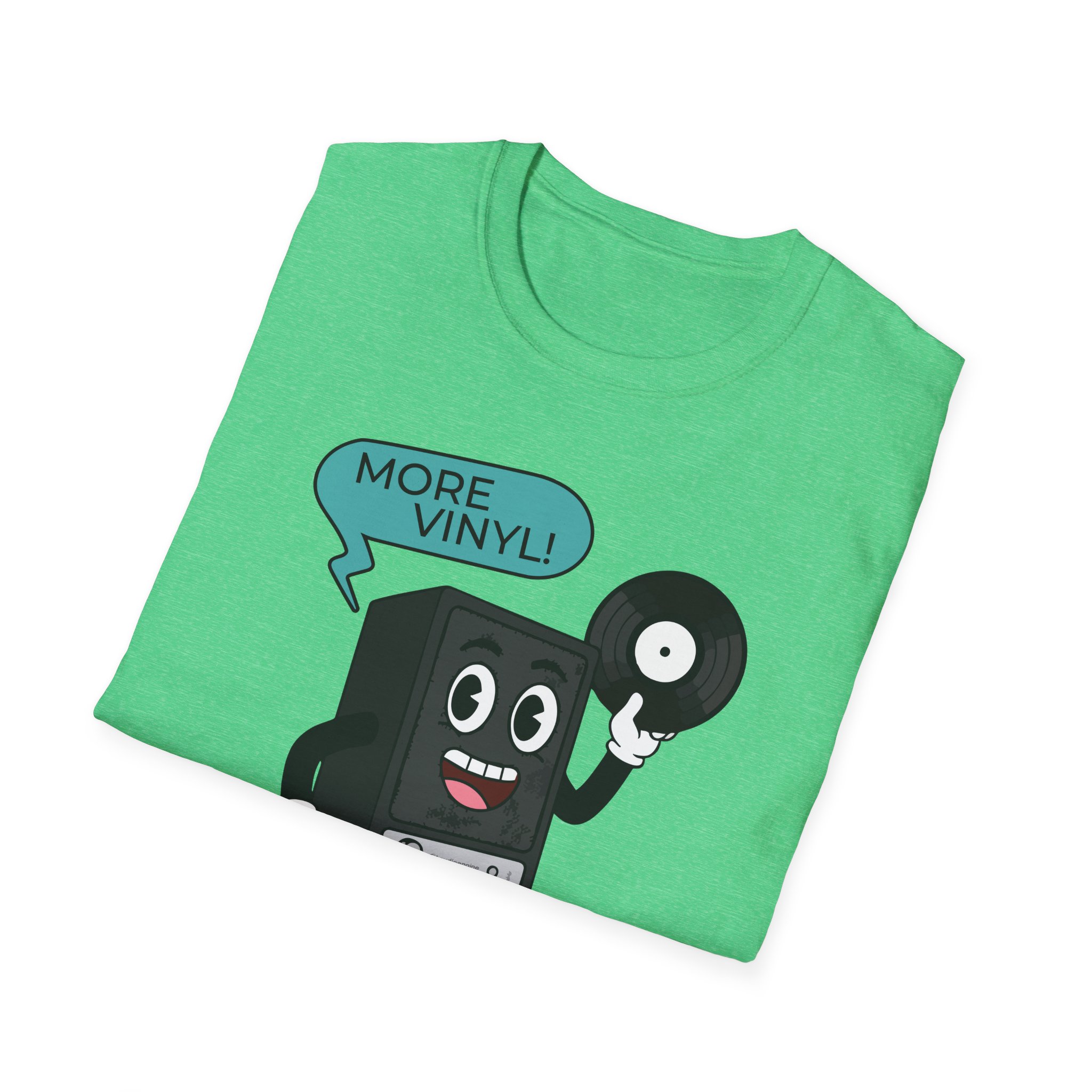 Vinyl Music Lover T-Shirt - More Vinyl Design - Image 28