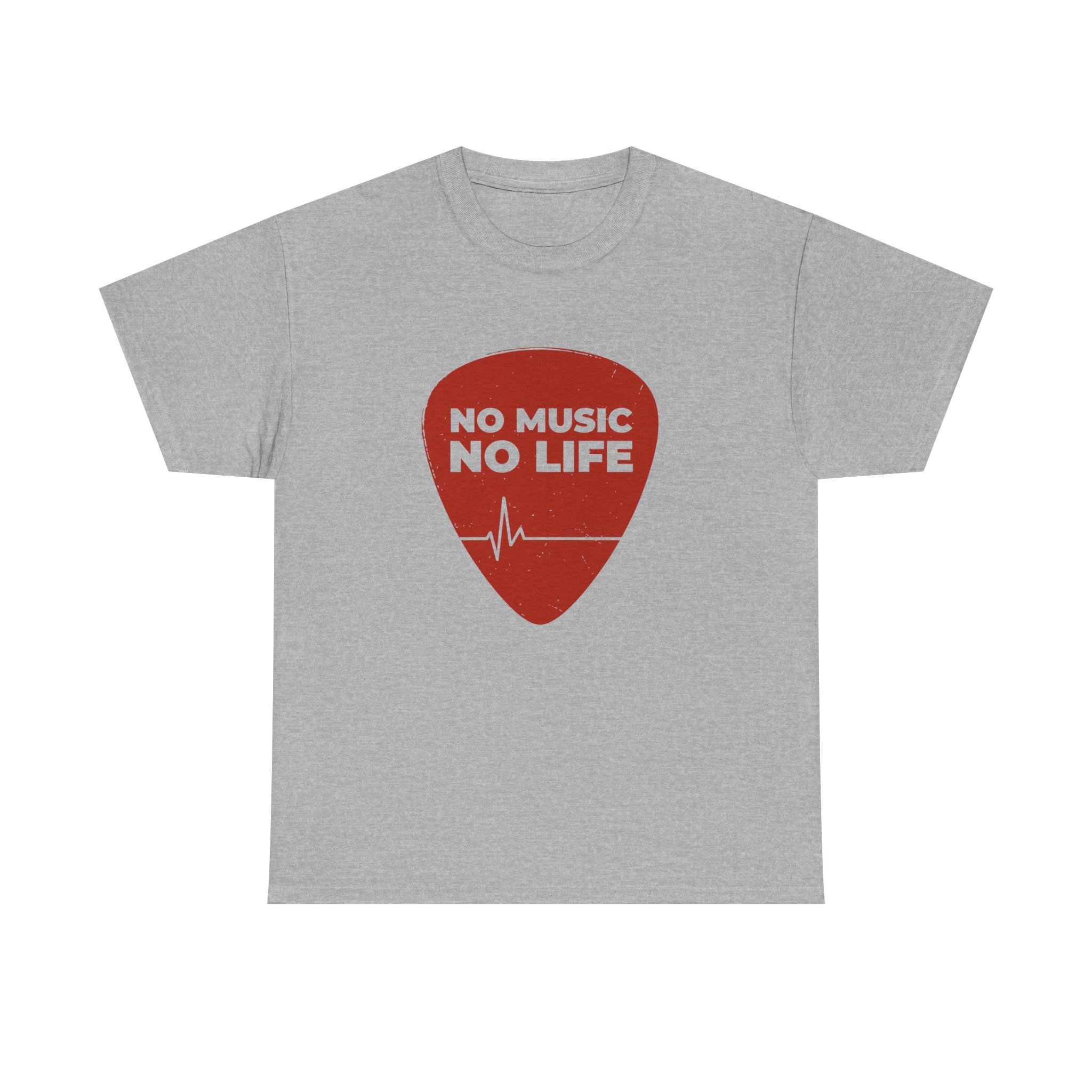 No Music No Life Unisex Heavy Cotton Tee - Image 25