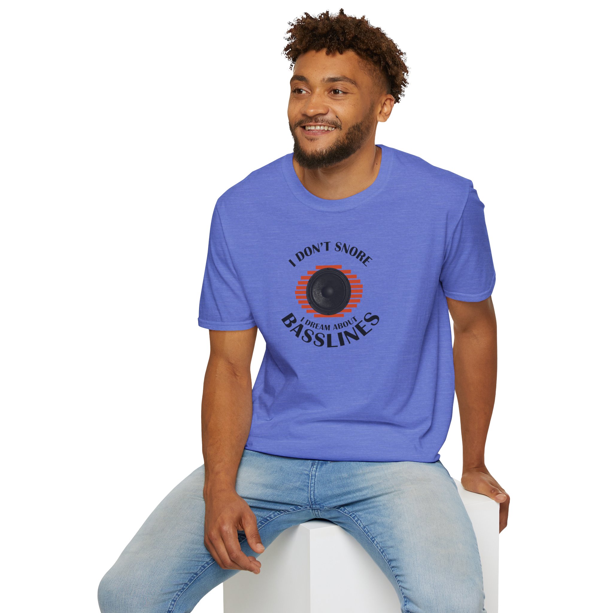 Basslines T-Shirt — “I Don't Snore, I Dream About Basslines” Music Lover Tee - Image 109