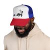 Gym Lover Trucker Cap with Workout Design - Thumbnail Image 25