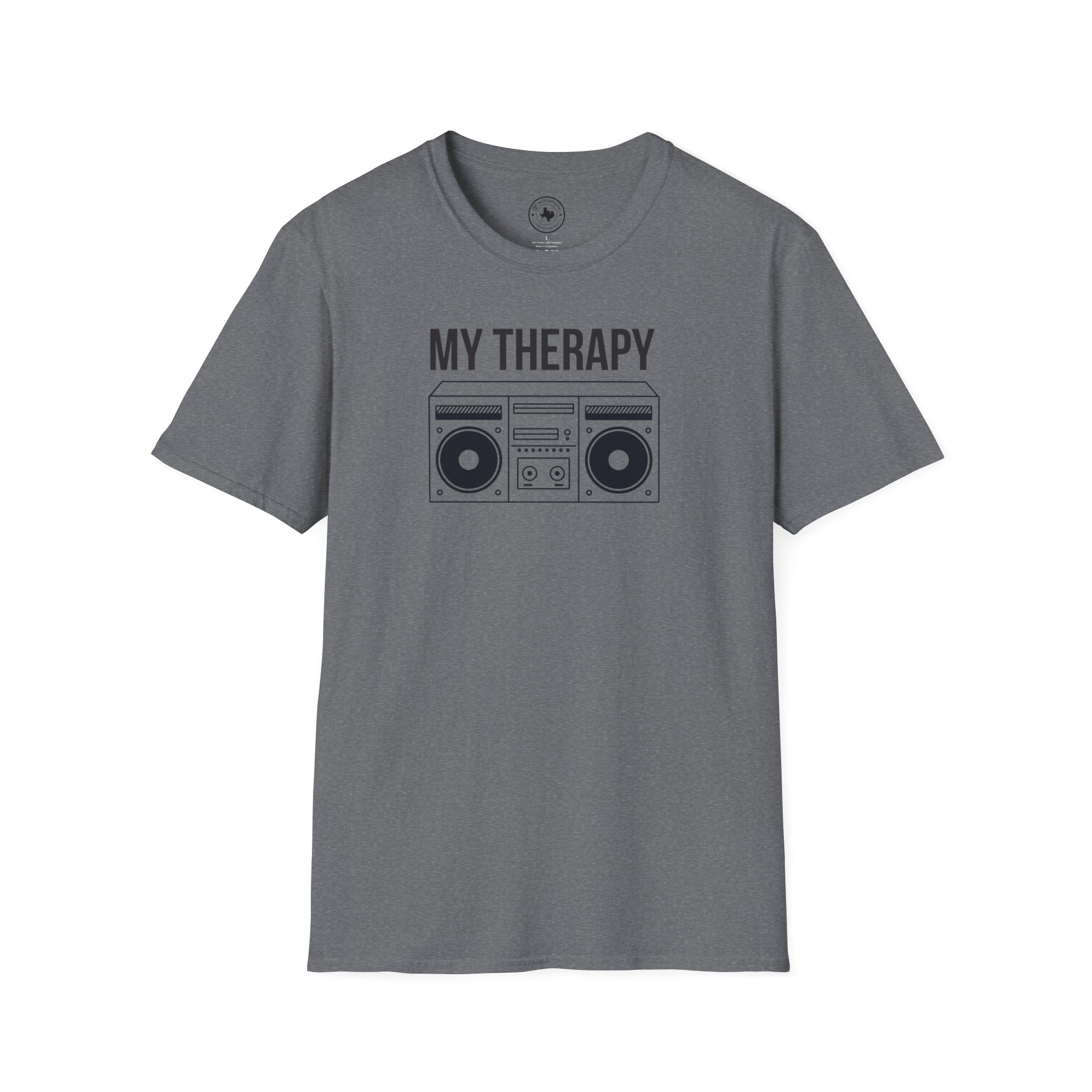 T‑Shirt — "My Therapy" Boombox Graphic Tee - Image 29