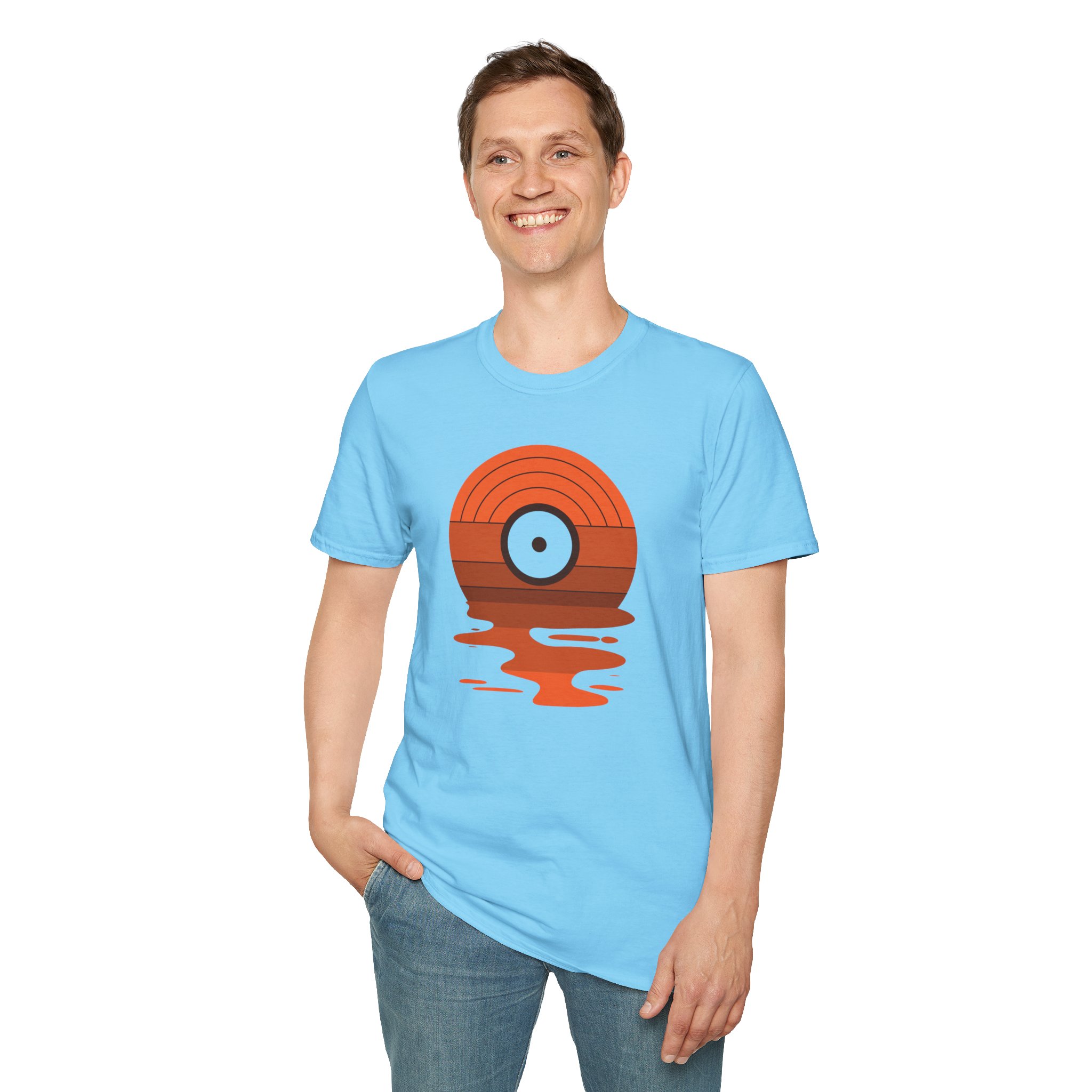 Vinyl Sunset T-Shirt — Retro Record Graphic Tee - Image 48