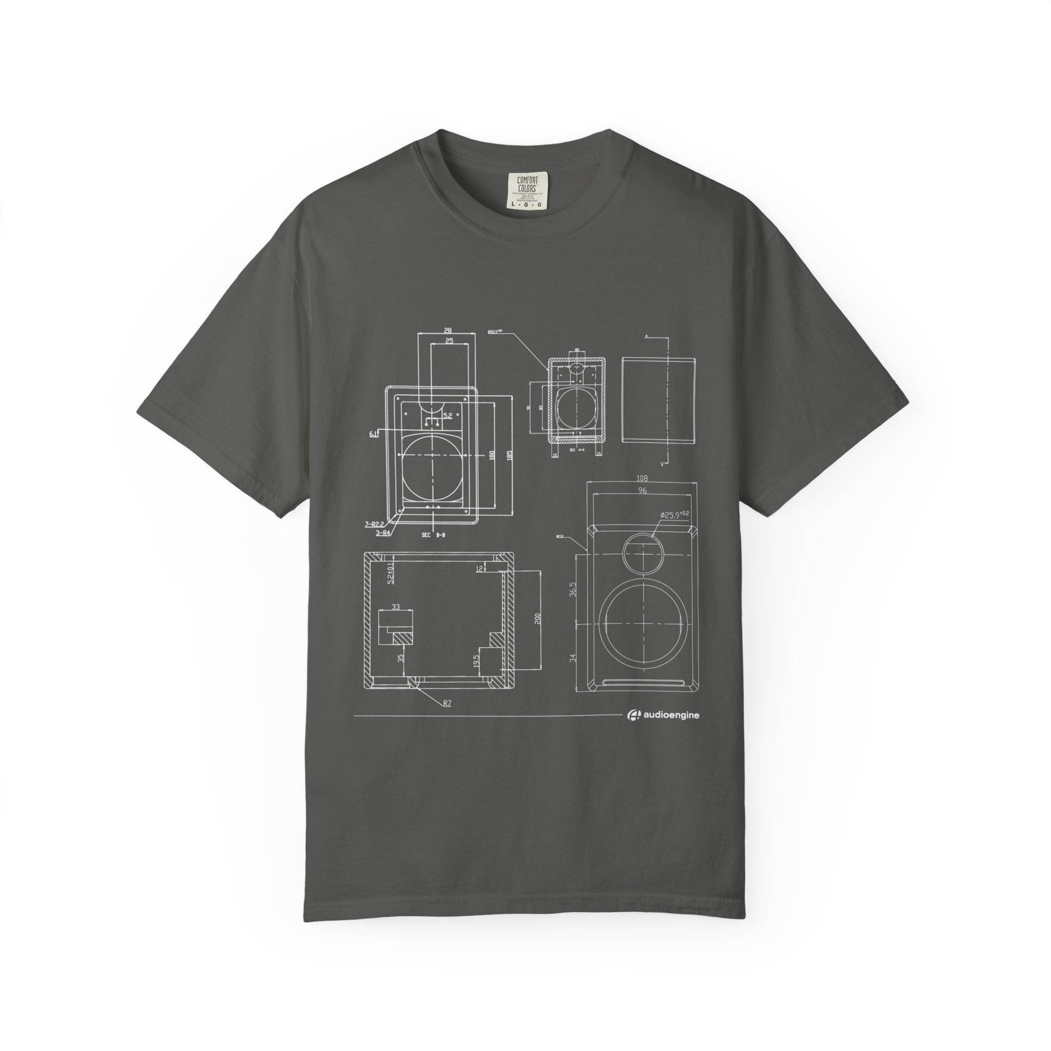 Blueprint Camera Unisex T-Shirt, Casual Wear, Artist Gift, Photography Tee, Unique Apparel, Comfortable Style - Image 17
