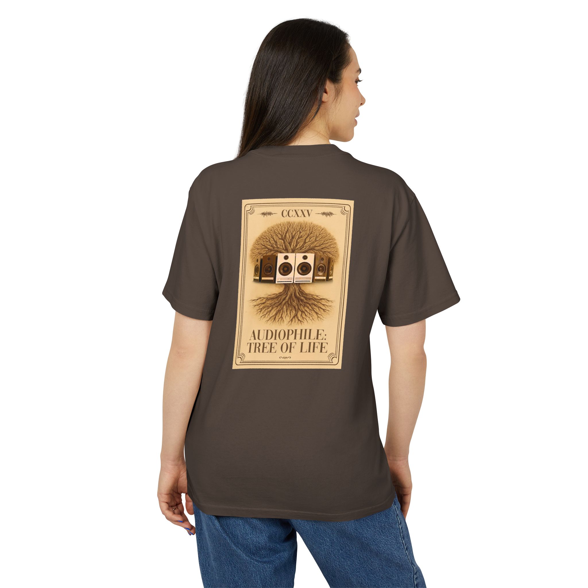 Vintage Audiophile Tree of Life Tee - Image 4