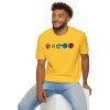 Music Icon Row T-Shirt — Colorful Band Equipment Graphic Tee - Thumbnail Image 53