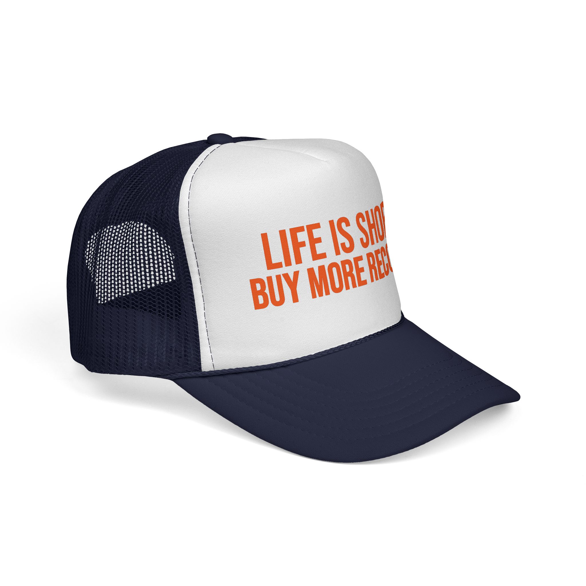 'Life is Short' Trucker Cap - Music Lover's Essential - Image 22