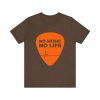 Music Lover's Short Sleeve Tee, "No Music No Life" Shirt, Gift for Musicians, Concert T-Shirt, Casual Music Apparel - Thumbnail Image 13