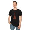 Electric Guitar Graphic T‑Shirt — Red Pattern Rock Music Tee - Thumbnail Image 26