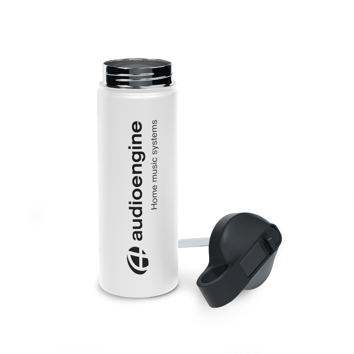 Man of Stainless Steel Water Bottle, Standard Lid - Image 5