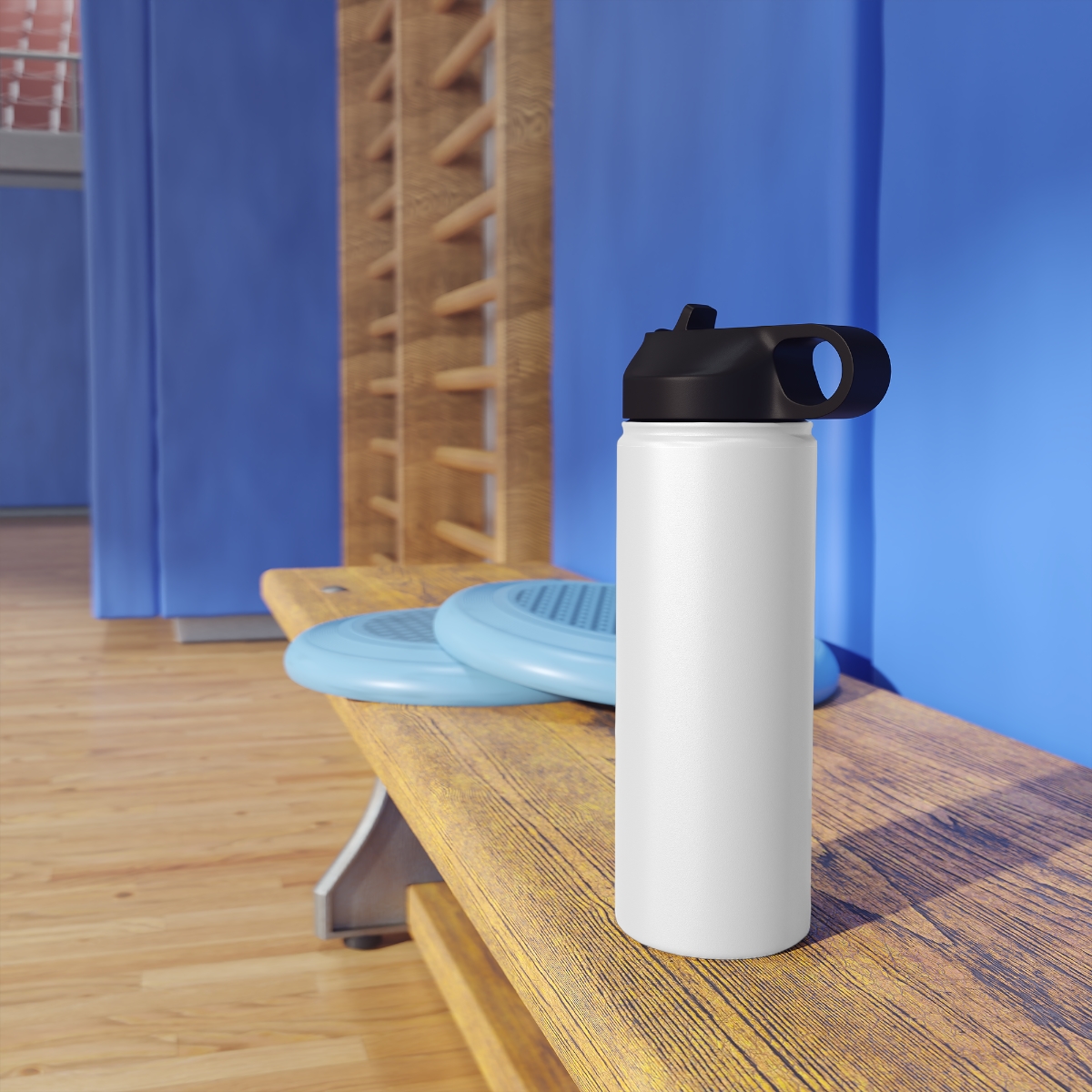Man of Stainless Steel Water Bottle, Standard Lid - Image 7