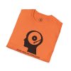 Analog Thoughts T-Shirt — 'Pure Analog Thoughts' Record Head Graphic Tee - Thumbnail Image 20