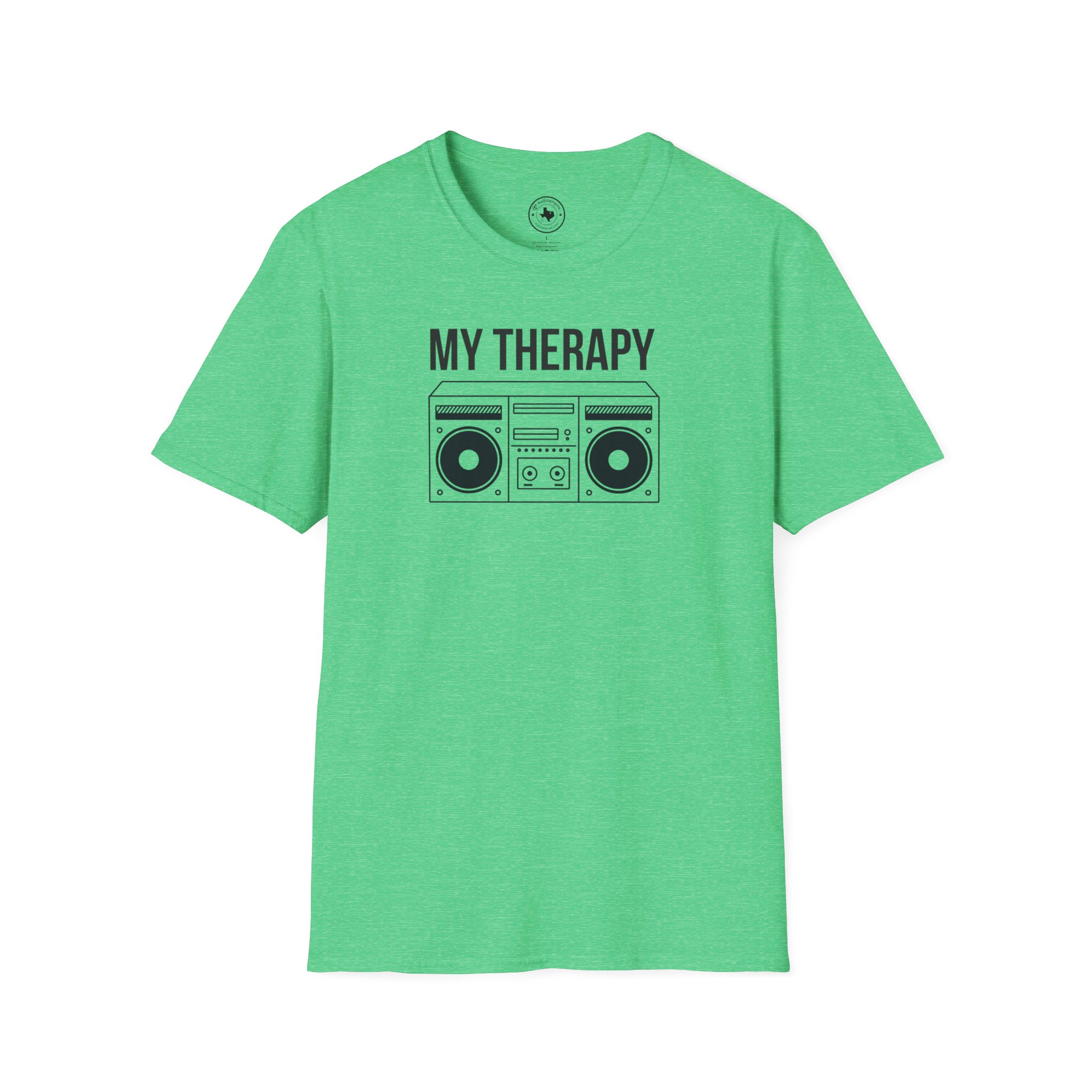 T‑Shirt — "My Therapy" Boombox Graphic Tee - Image 36