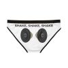 Women's Bikini Briefs "Shake, Shake, Shake" Speaker Graphic - Thumbnail Image 3