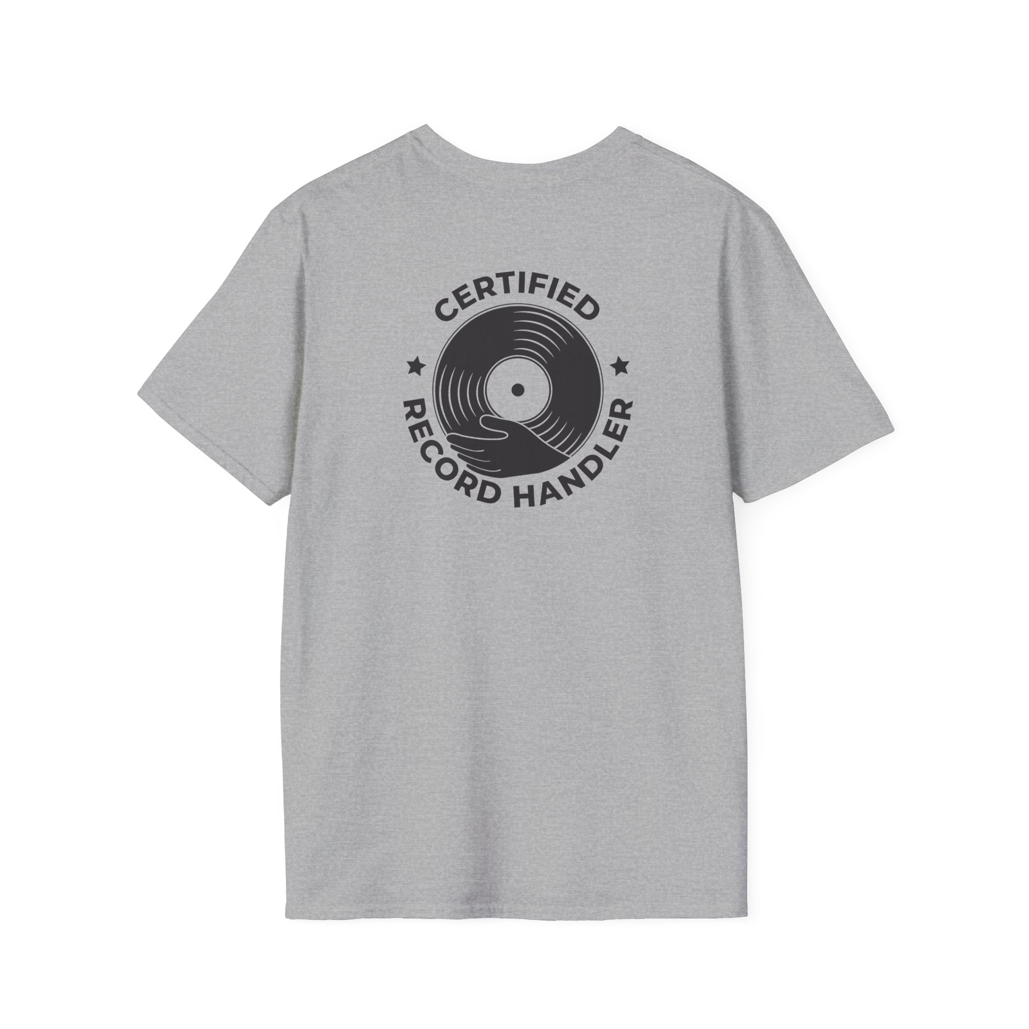 Certified Record Handler T-Shirt — Retro Vinyl DJ Tee - Image 26